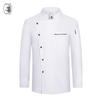 QIANYIYANG Unisex Long Sleeve Chef Uniform