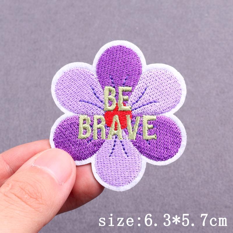 Letters Slogan Embroidery Patch Iron On Embroidery Patches For Clothing Thermoadhesive Patches On Clothes Book Lover Patch Decor