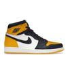 Air 1 Retro High OG Yellow Toe Unisex Sneakers Taxi Black Sail 555088-711