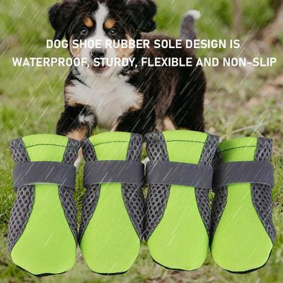 Scarpe Protettive Antiscivolo per Zampe di Cane, Sneakers Impermeabili per Animali Domestici, Stivaletti Traspiranti