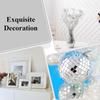 Mirror Tiles Self Adhesive,Mosaic Tiles Sheet,Disco Ball Tile Stickers,Square Mosaic Mirror Pieces,Small Glass Strips for Crafts