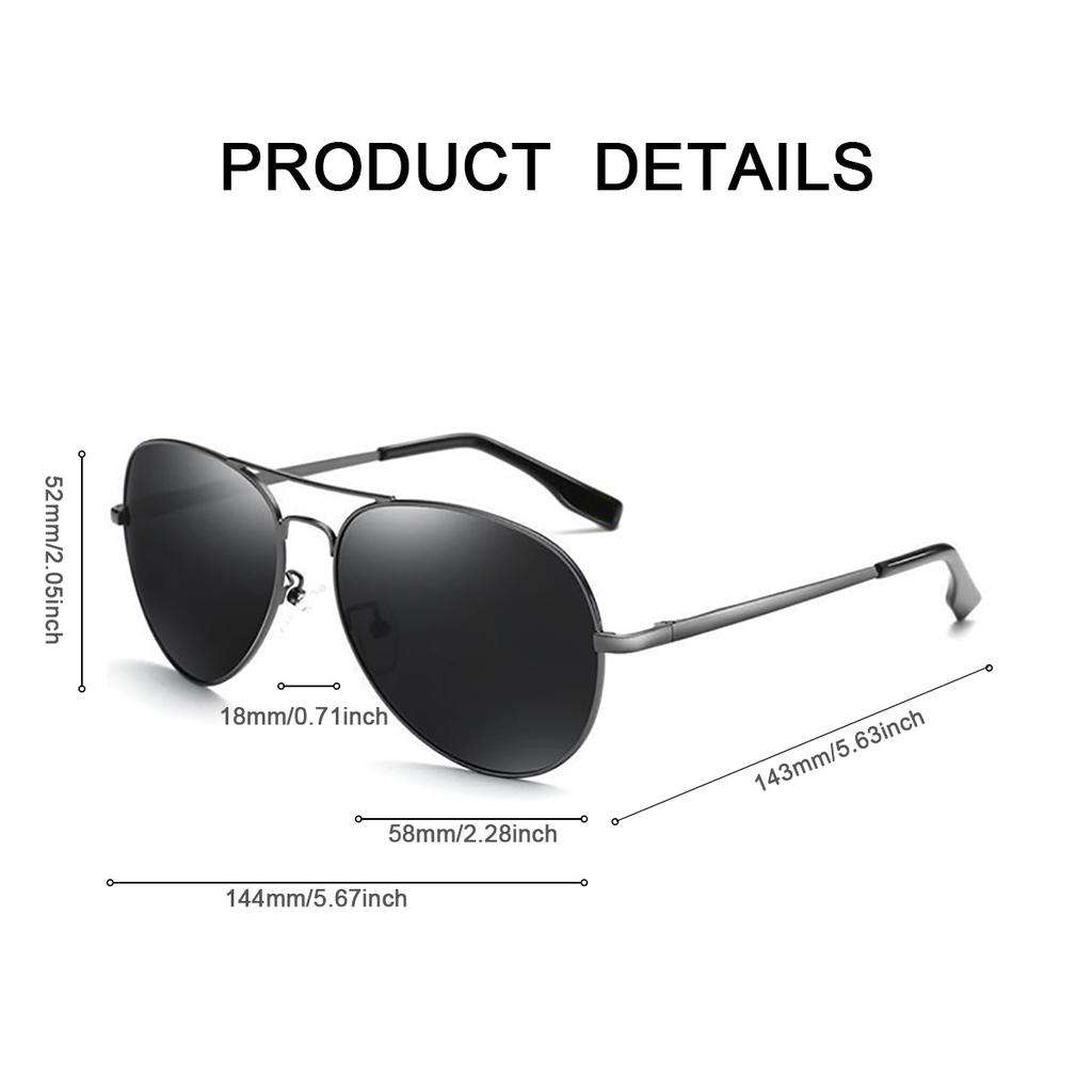 Men'S Toad Glasses High-End Metal Polarized Sunglasses Fishing Glasses Driving Sunglasses Loss Treatment 1628