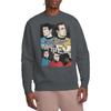 STAR TREK Unisex Adult Illustrated Crew Sweatshirt