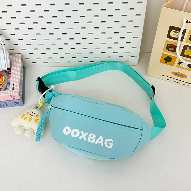 High-value fanny pack, sports messenger bag, casual bag, women's messenger bag, sports mobile phone bag, student casual shoulder bag.