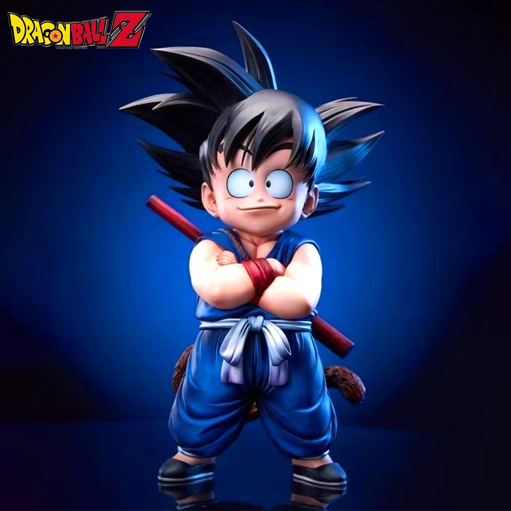 14cm/5.51in Anime Figure Childhood Goku Action Figures Pvc Statue Desktop Ornamen Collection Model Toys Gifts