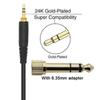 Mini XLR 3-Pin 6,35mm Ersatz-Spiralkabel-Verlängerungskabel für AKG K141 K171 K175 K181 K240 K240S K271 K271s MKII Hea