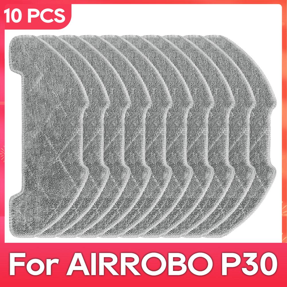 Compatible with AIRROBO P30 Parts Accessories Robot Vacuum Cleaner Main Side Brush Filter Mop