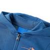 Sweatshirt à capuche fermeture éclair enfants bleu 92/104/116/128/140