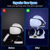 Vr Glasses Holder Charging Base Specially Designed Durable Multifunctional Practical Universal Game Accessories