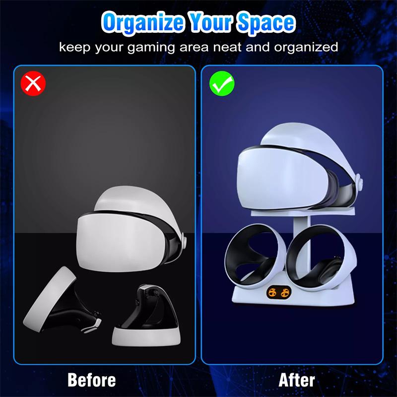 Vr Glasses Holder Charging Base Specially Designed Durable Multifunctional Practical Universal Game Accessories