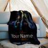 Custom Name Total War Warhammer Theme Printed Blanket - Perfect for Couch, Bed, Travel & Outdoor Use | Machine Washable, Cozy & Durable.