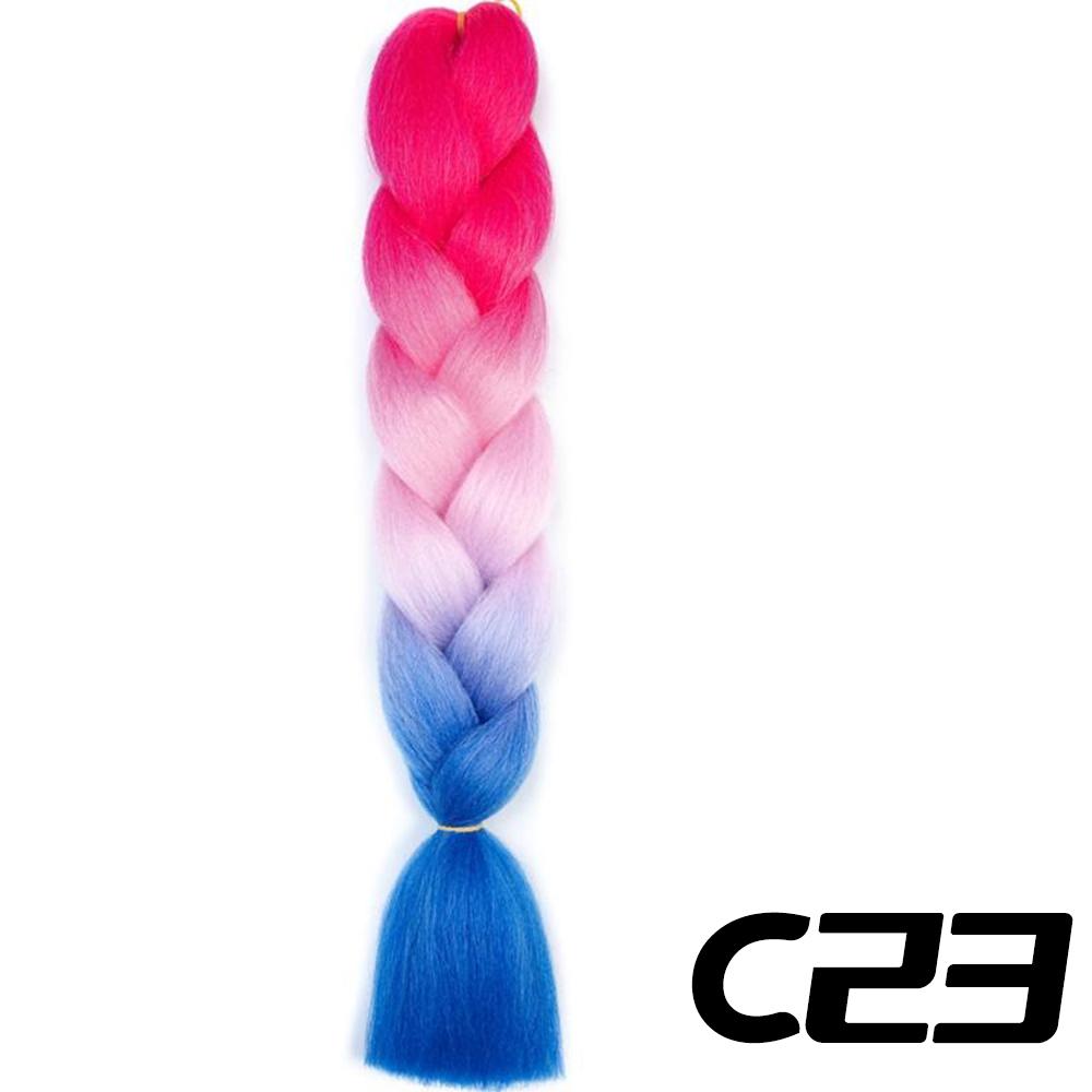 MISS WIG Synthetic Long Braid Ponytail Extension Straight Sleek Wrap Around Colorful Braid Hair Extensions Ponytail Natural Soft For Women Wear