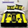 Alianza Petrolera Pattern Bedding Set Quilt Cover Pillowcase Home Decor Gift (1 * duvet cover + 2 * pillowcase, without core)