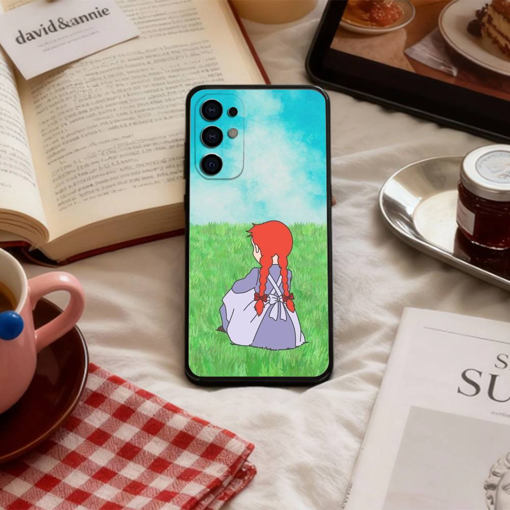 Anne of Green Gables Anne Shirley   Phone Case For Samsung S 25,24,23,22,30,21,10,9,Ultra,Plus,Lite,FE,4,5 G Soft Black Case