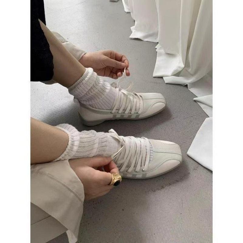 

Functional girl~ 2025 spring new square head strap inner height increase casual Mary Jane single shoes women s ballet shoes 40 серебро белый