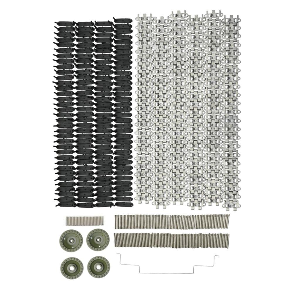 RC Tracks Spare Accessories Kit Model Tank Track Parts for WPL E-1/GAZ-71 Crawler For RC Tank