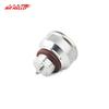 M20x2.5 Motorcycle Fuel Tank Caps With 0-200℃ Oil Temperature Gauge Pointers Dial Meter Black/Silver Gauge