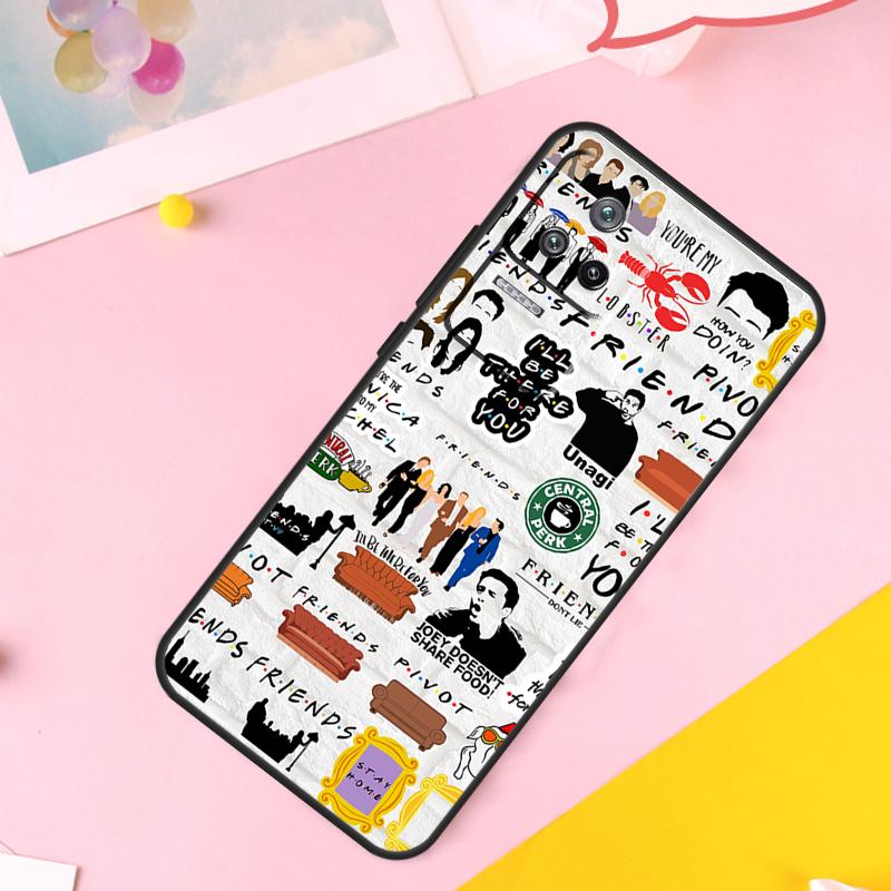 Friends TV Show Case For POCO F5 M6 X6 Pro X5 X3 M5s F3 Xiaomi 14 Ultra 13 12 Lite 11T 12T 13T Pro Cover