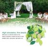 200pcs Mixed Exquisite Details Artificial Leaves High Simulation Green Tone Simulation Leaves Fabric Leaves DIY Crafts