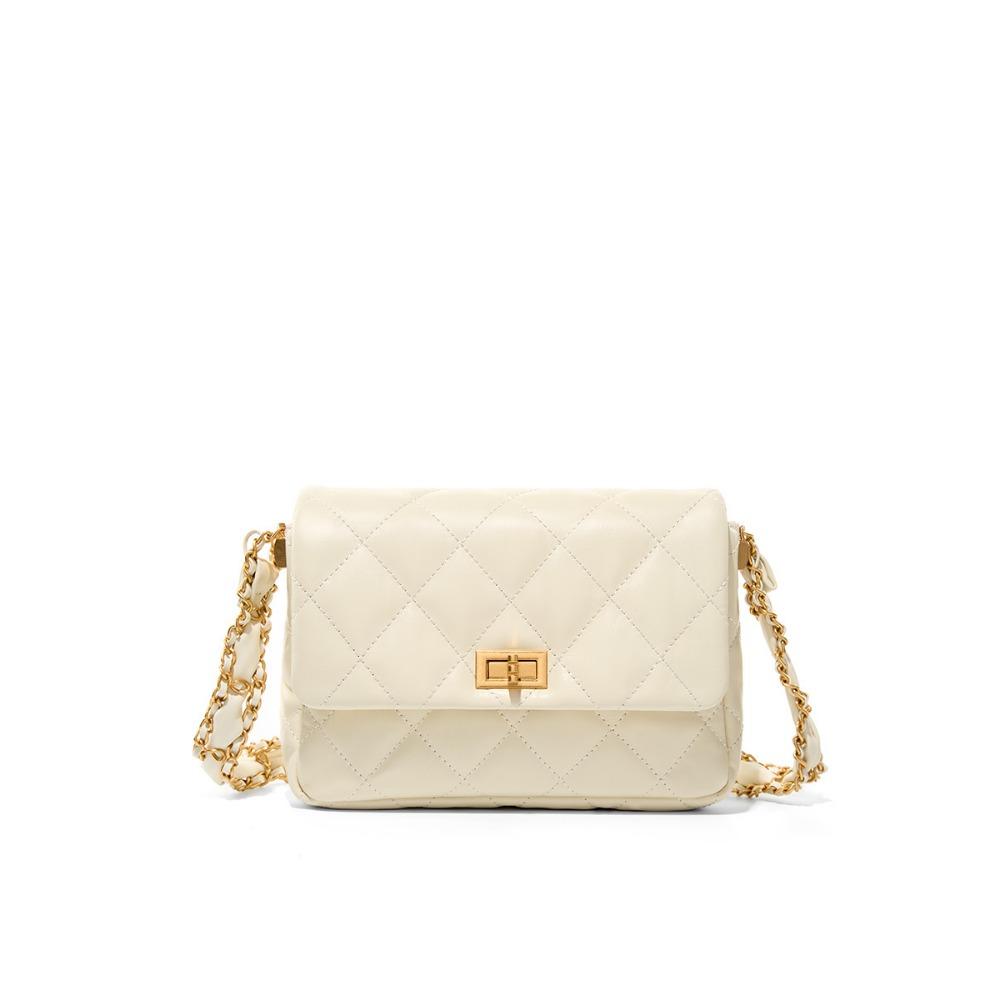 

Высококачественная сумка-цепочка через плечо из коровьей кожи, женская сумка для通勤, новая сумка-мессенджер