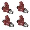 4PCS Fuel Injector 160CC 6D8-13761-00-00 For Yamaha Outboard 80BEL 75-90HP 4 Stroke