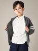 100% Pure Wool Kids' Zipper Cardigan - Autumn/Winter Style for Boys & Girls, Thick and Warm Sweater.