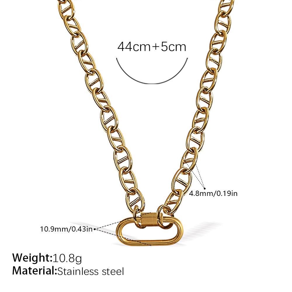 Japan And South Korea Fashion Niche Bracelet Necklace Women'S Personality Design Versatile Jewelry Does Not Fade Popular Trend