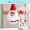 Snowman Festive Christmas Scene Plush Decoration Mini Ornament Supplies Holiday
