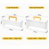 Kitchen Gadgets Household Hardware Tool Box Transparent Portable Screw Accessories Storage Box Plastic Box PP Kitchen Utensil
