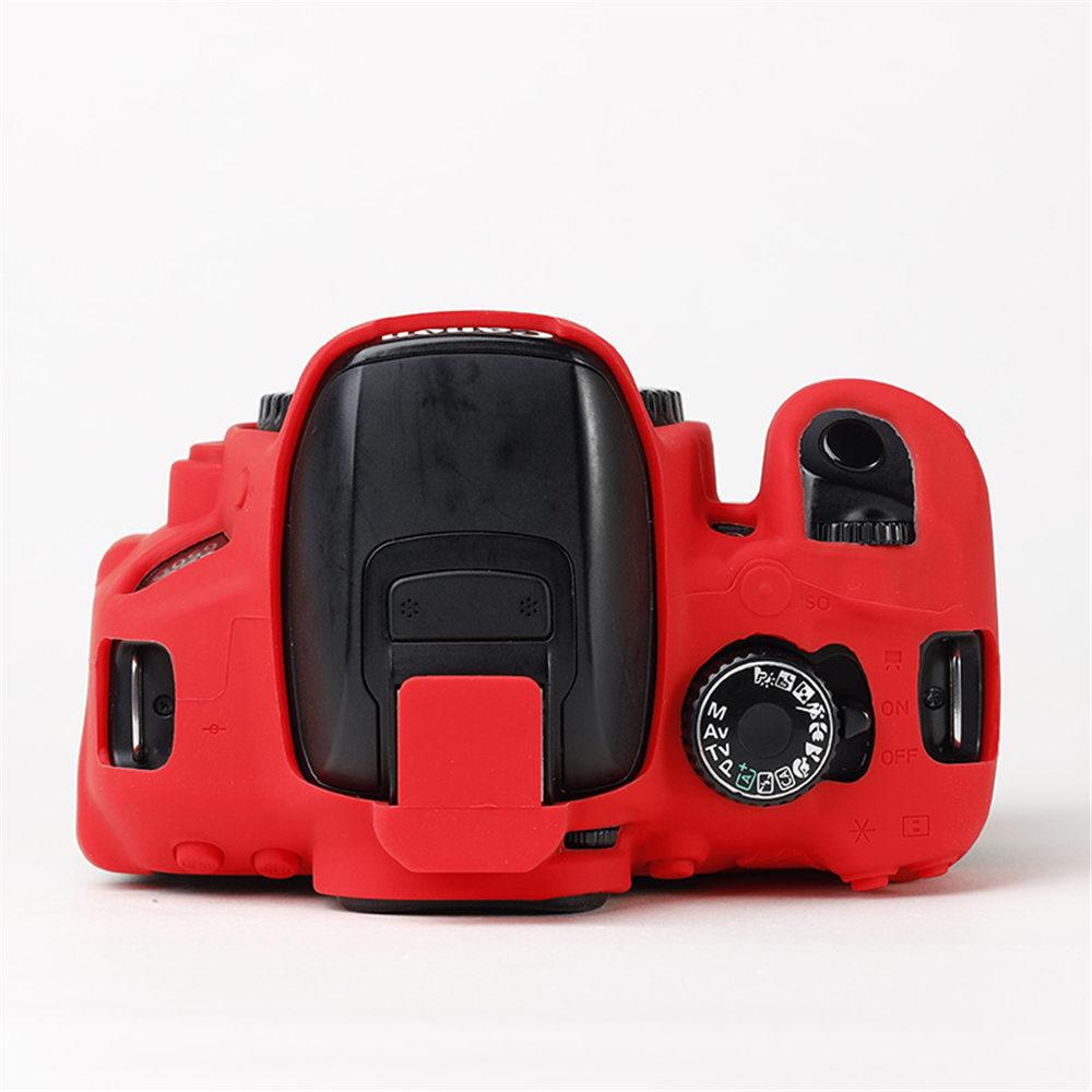 Soft Silicone Armor Camera Body Case For Canon EOS 600D 650D 700D Shockproof Rubber Cover