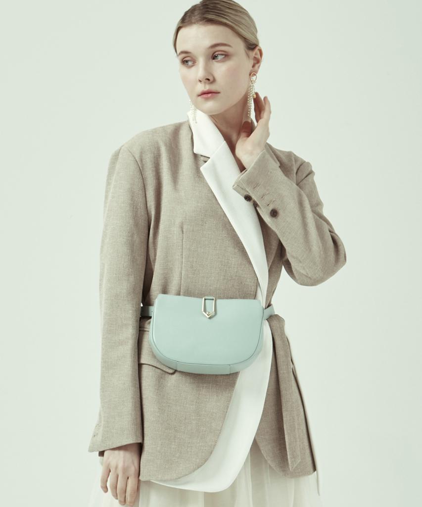 Boniblah Toire Bag (Mint Cream)