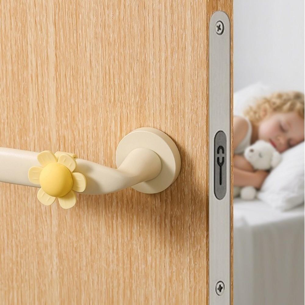 Anti-Collision Door Handle Protector Silent Protection Doorknob Bumper Pad Home Use