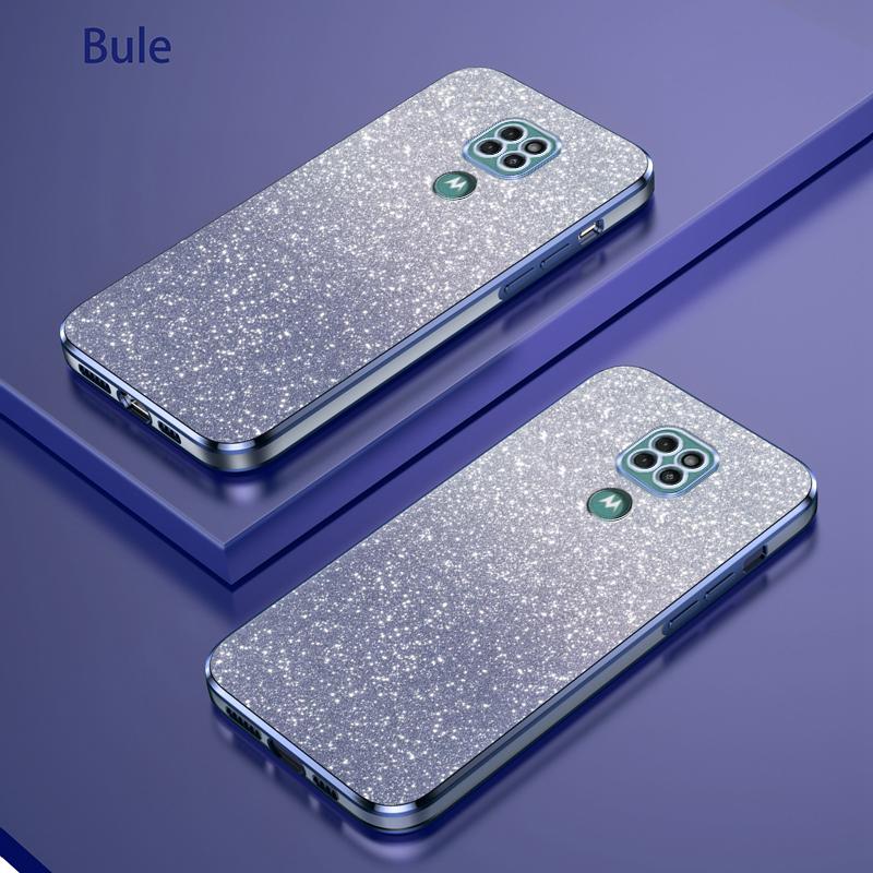 For Moto G9 Play Luxury Electroplated Glitter Phone Case For Motorola Moto G9 G9 Plus G9 Power Clear Soft Back Protective Cover
