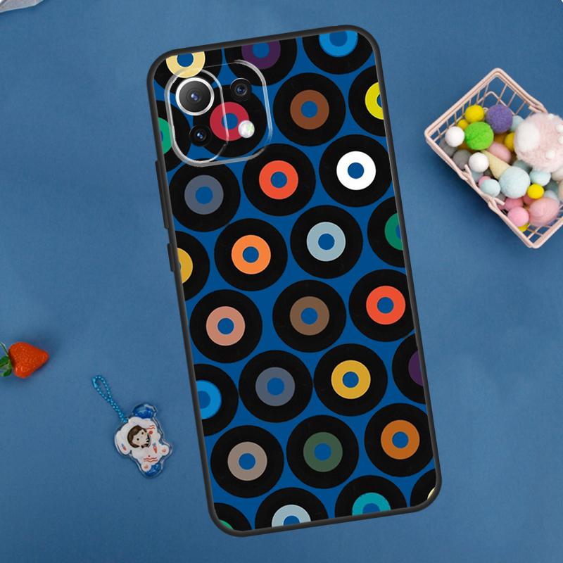 Vinyl Record Retro Case For Xiaomi 11T 12T 13T 14T Pro 13 14 15 Ultra POCO X7 Pro X3 X5 X6 M6 F5 F6 Pro Cover