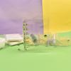 Transparent PVC A5 Planner Cover with Refillable Binder & Zipper Bag