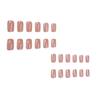 24 Nail Art Nail Pads, Simple Nude Cat Eyes, Small Fresh Fake Nail Patches, Wearing Nail