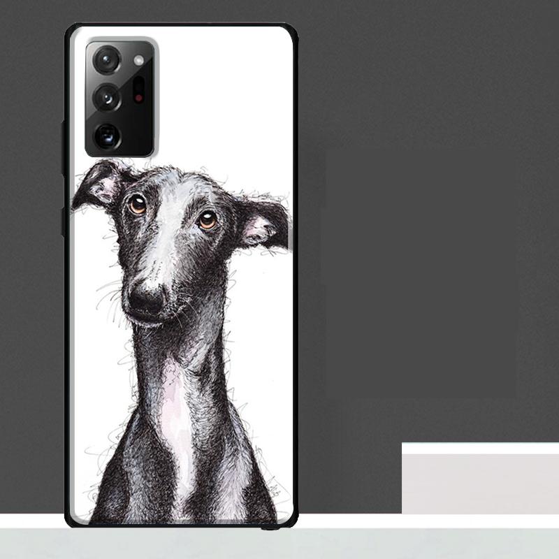 Galgo Greyhound Dog Case For Samsung Galaxy S25 S24 S23 Ultra S9 S10 S20 S21 S22 Plus S23 FE S25 FE Phone Cover