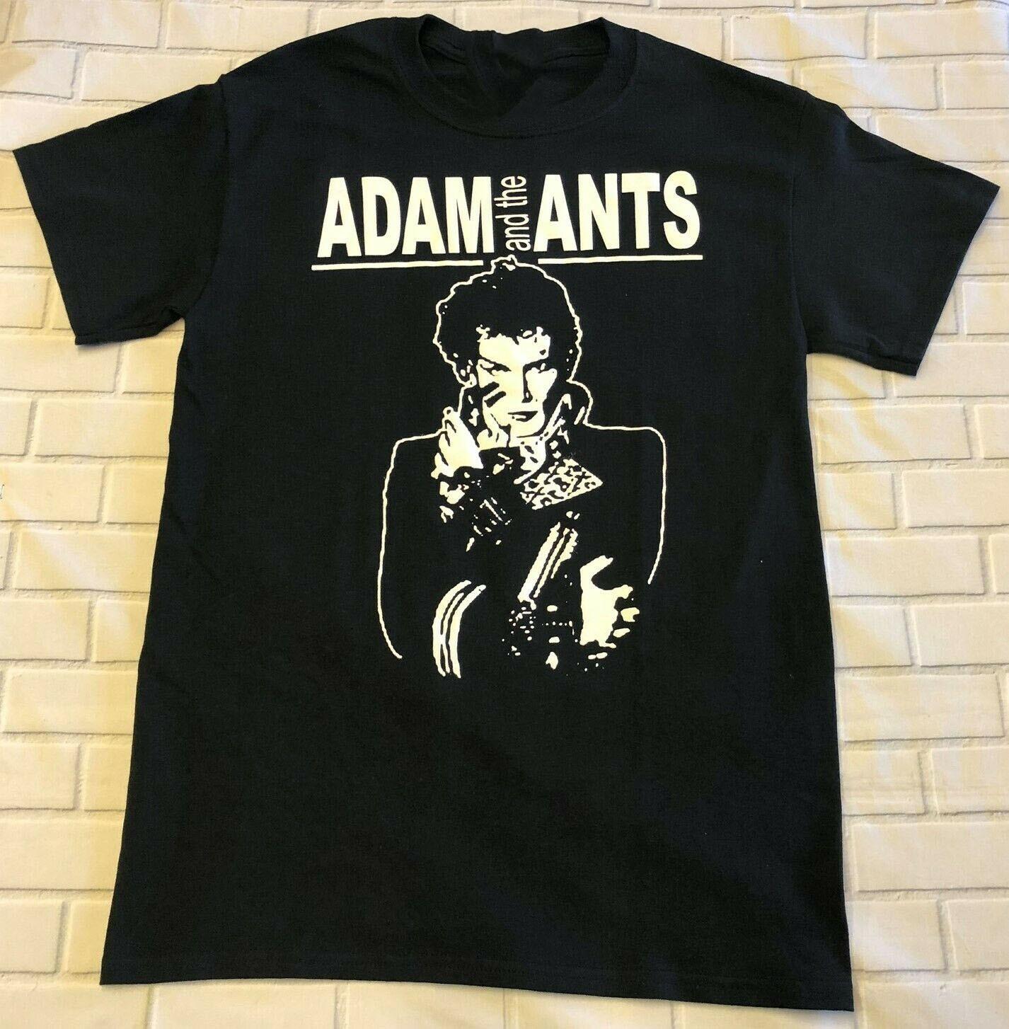 Adam and the Ants Band Black Unisex Cotton T-Shirt S-234XL XL