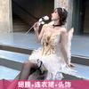 Halloween Adult Costume Nightclub Bar Horror Diablo Ghost Angel Devil Goth Devil Dress