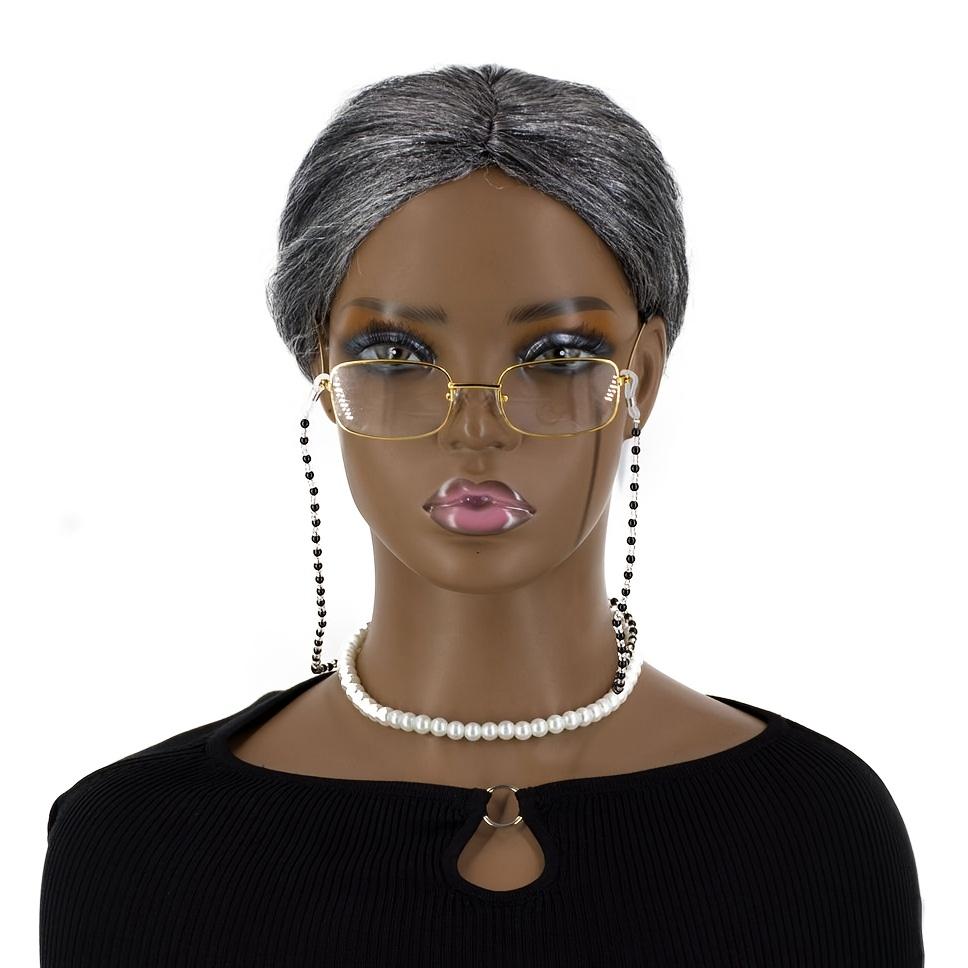 Cos wig gray wig granny synthetic wig anime party festival party