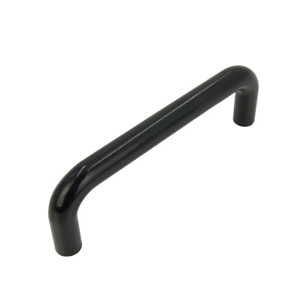Furniture handle black 96 mm plastic handle