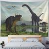 Dreamy Forest Dinosaur Tapestry Magic Forest Animal Living Room Bedroom Decoration Sofa Wall Cartoon Wall Hanging Cloth