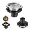Cafe Racer Parts For BMW R45 R65 R80 R90 100R R100 Motorbikes Aluminum Fuel Cap Tank Gas Cover