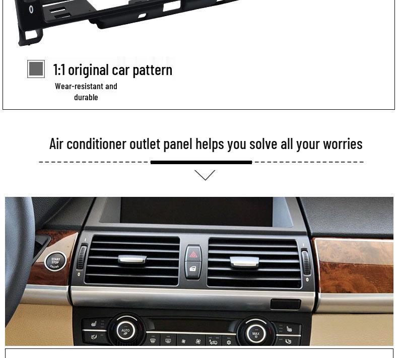BMW X5/X6 E70/E71 AC Vent Grille Repair Kit