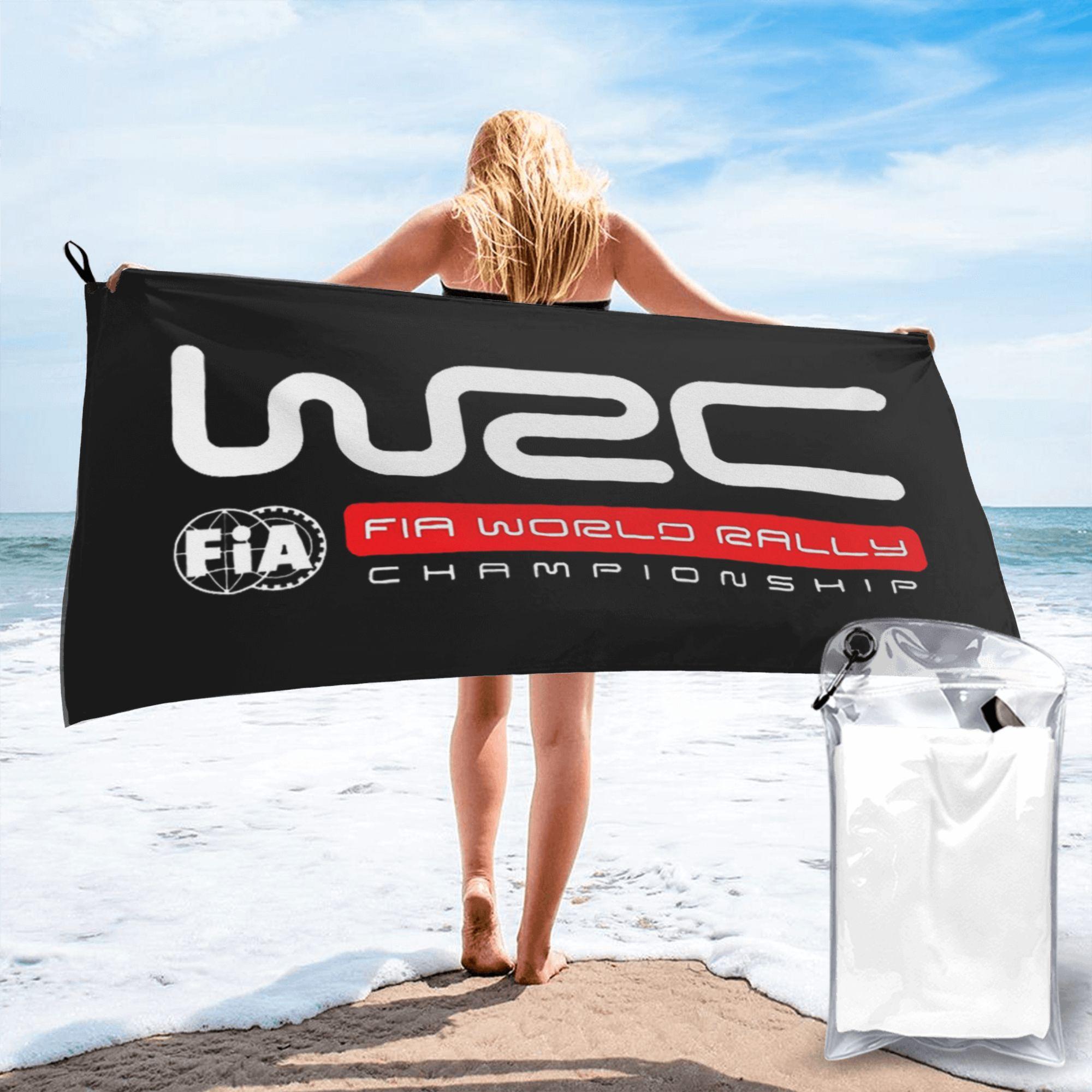 World Rally Championship WRC Beach Towel Soft Microfiber Quick Dry Absorbent Quick Towels For Yoga W40*H60(CM)