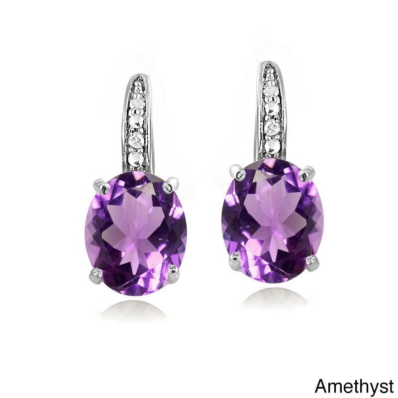 Zhenrong European & American Egg-Shaped Multi-Color AAA Zirconia Fashion Earrings