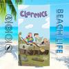 Serviette Drôle Textile Peignoir Plage Séchage Rapide Léger Portable C-ClarenceS-ES Camping Piscine Dessin Animé CTHN Voyage