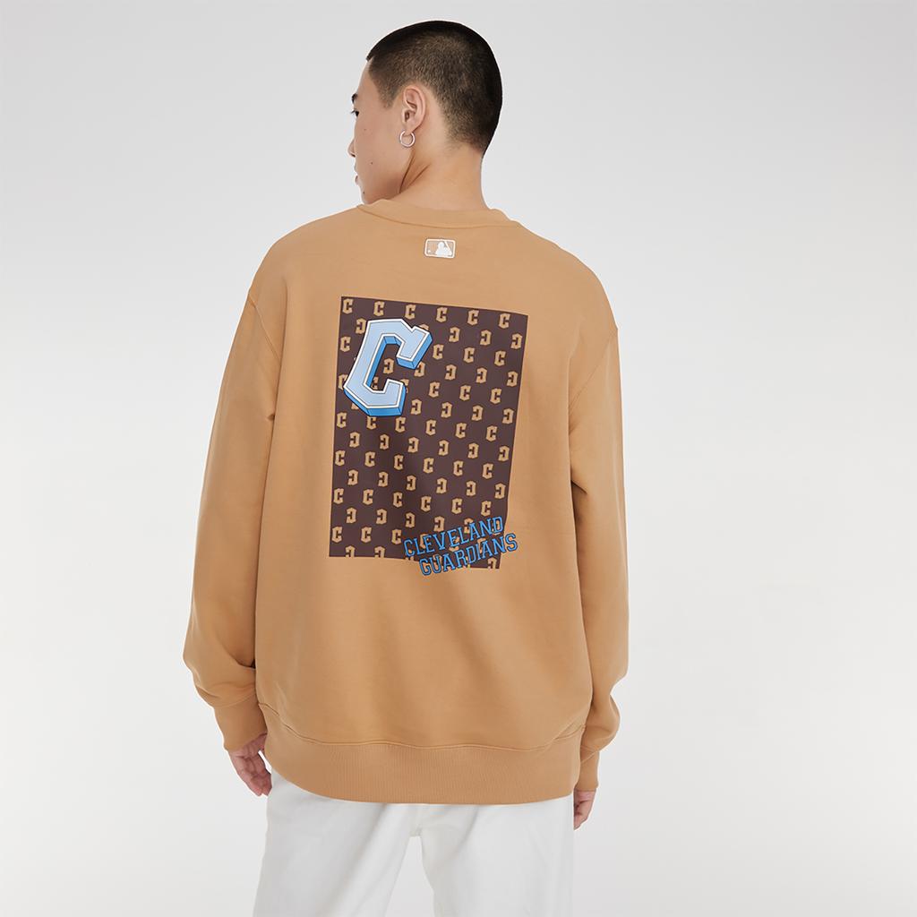 New MLB Monative Sweatshirts Unisex Brown 3AMTM0934-45CAL