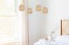 Hanging Lamp, Ceiling Chandelier, Lampshade, Boho Juta