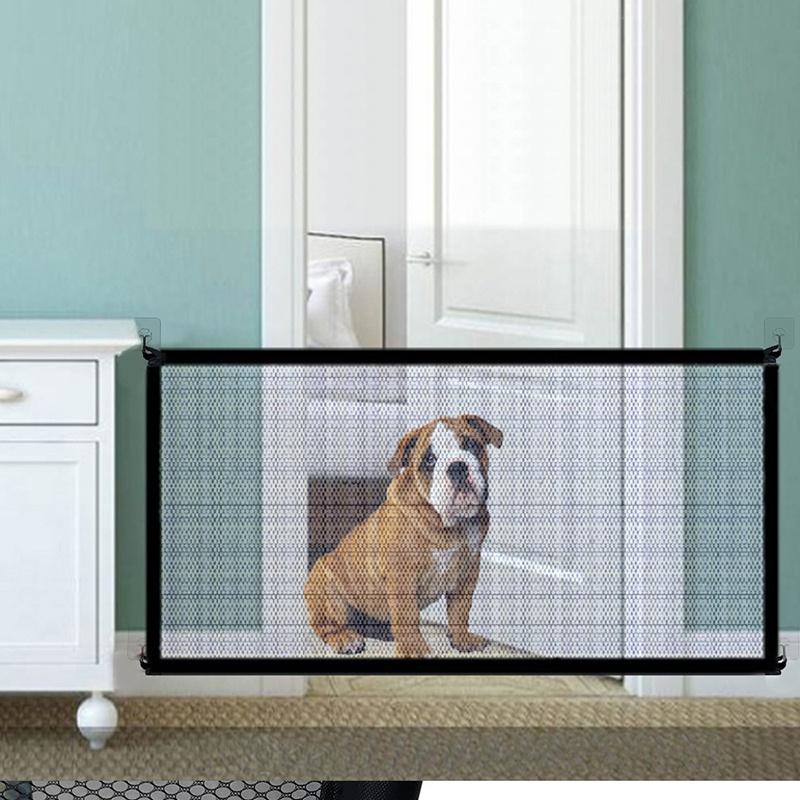Recinzione di isolamento per animali domestici pieghevole portatile Cancelletto per cani Cancelletto per animali domestici Recinzione di sicurezza per cani da interno ed esterno